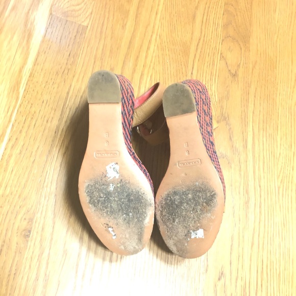 Coach Gemma Wedge Sandals - Picture 12 of 14